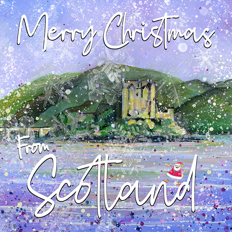 Eilean Donan Castle Christmas Card